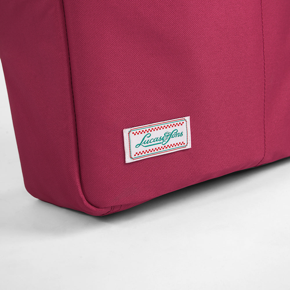 Lucas and Sons Orion TB1 Maroon Cordura Tote Bag 33 x 11 x 34