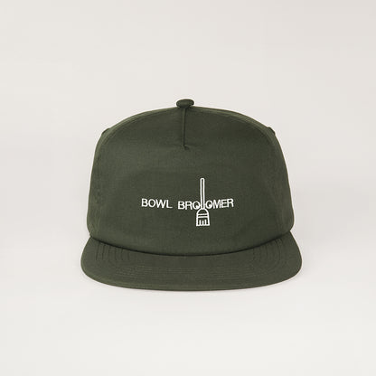 Lucas and Sons Broomer Olive Cotton Snapback Hat