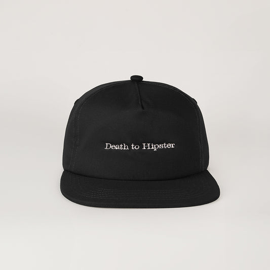 Lucas and Sons Death Black Cotton Snapback Hat