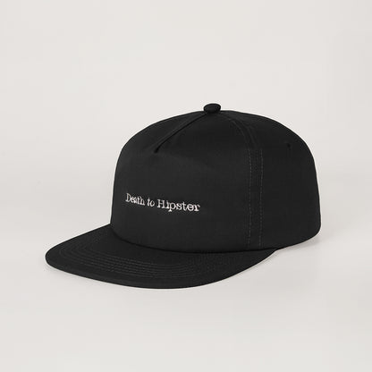 Lucas and Sons Death Black Cotton Snapback Hat