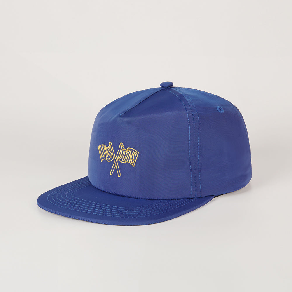 Lucas and Sons Bennett Flag Blue Polyester Snapback Hat