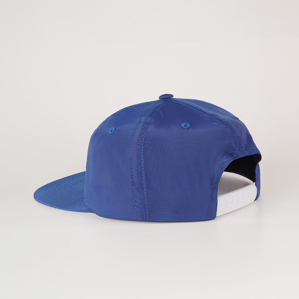 Lucas and Sons Bennett Flag Blue Polyester Snapback Hat