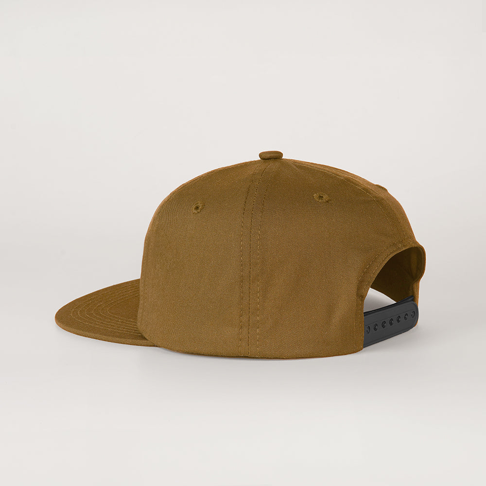 Lucas and Sons Bennett Flag Caramel Cotton Snapback Hat