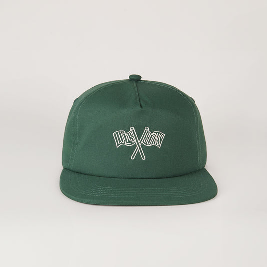 Lucas and Sons Bennett Flag Green Cotton Snapback Hat