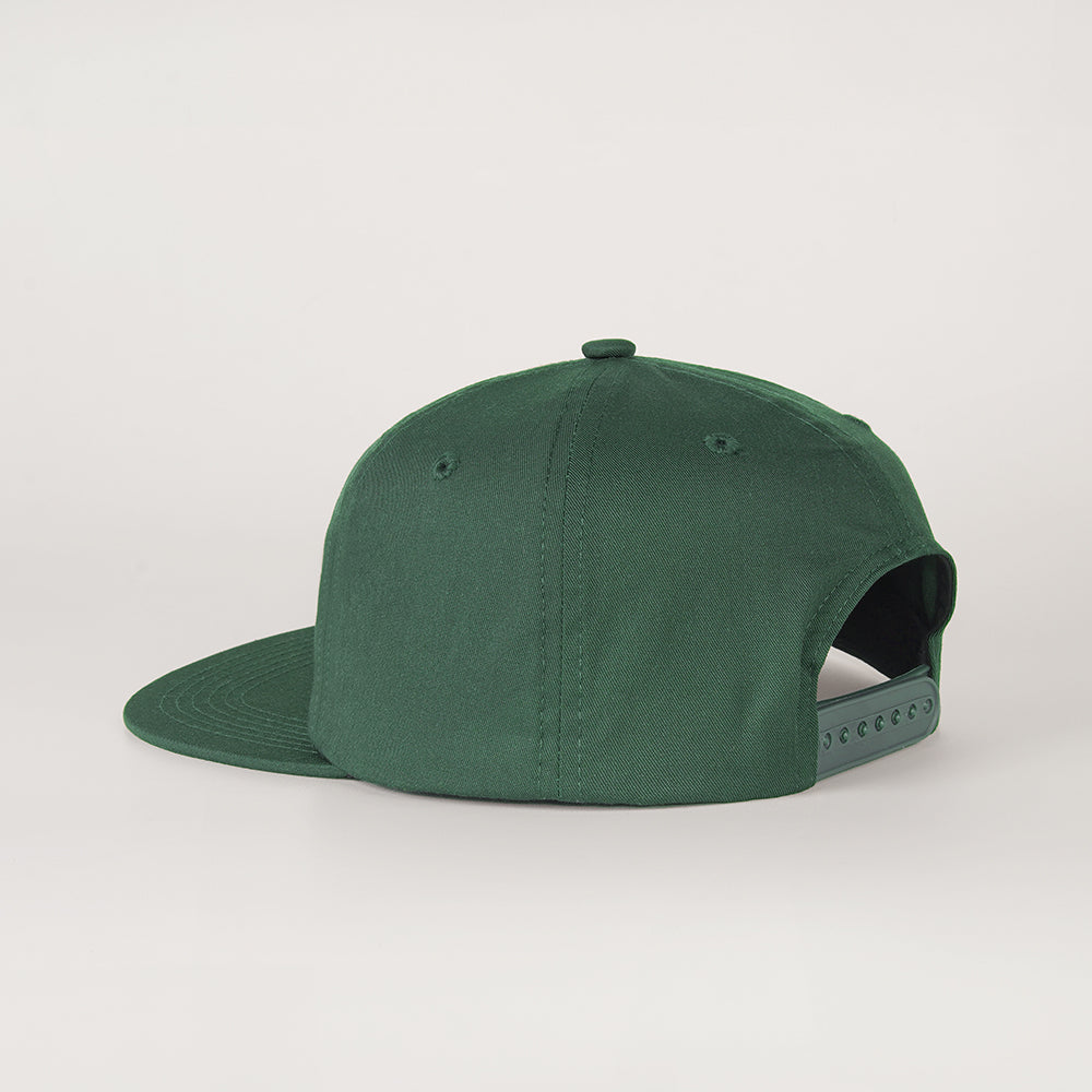 Lucas and Sons Bennett Flag Green Cotton Snapback Hat