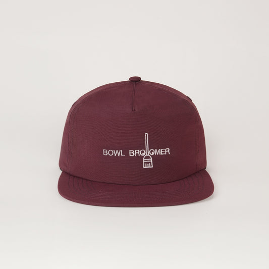 Lucas and Sons Broomer Maroon Cotton Snapback Hat