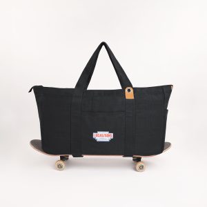 Lucas and Sons Race DB Black Canvas Duffle Bag 65 x 22 x 38