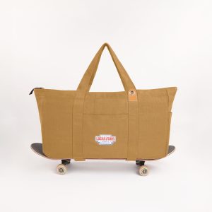 Lucas and Sons Race DB Brown Canvas Duffle Bag 65 x 22 x 38