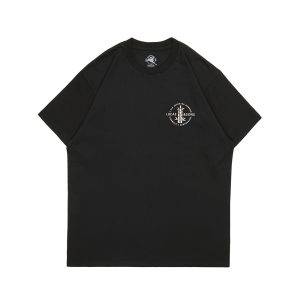 Lucas and Sons Bambooo Black Soft Cotton T-Shirt