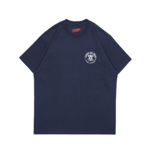 Lucas and Sons Bamboo Dog Navy Heavy Cotton T-Shirt