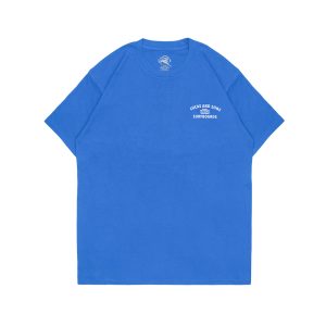 Lucas and Sons Classic Font Royal Blue Soft Cotton T-Shirt