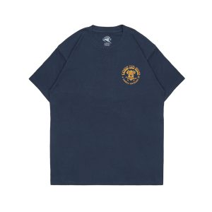 Lucas and Sons Dog Surf Navy Soft Cotton T-Shirt