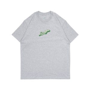 Lucas and Sons Font DGn Sport Grey Heavy Cotton T-Shirt