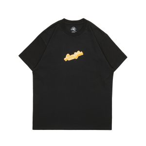 Lucas and Sons Font Or Black Heavy Cotton T-Shirt