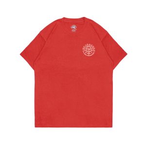 Lucas and Sons Outline Type Red Soft Cotton T-Shirt
