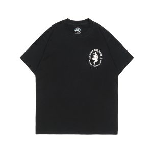 Lucas and Sons Snake Black Soft Cotton T-Shirt