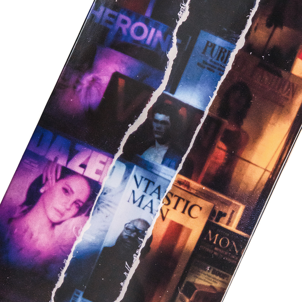 LNS x CCC - LUI ARAKI 8.375" Popsicle Shaped 7-Ply Maple Skateboard Deck - Image 2