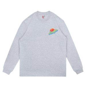 Lucas and Sons SUNSET Misty Long Sleeve Heavy Cotton T-Shirt