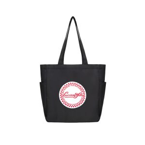 Lucas and Sons CIRCLE CDR Black Cordura Totebag